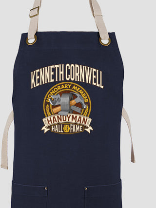 Handyman Hall Of Fame : Printed Canvas Work Aprons