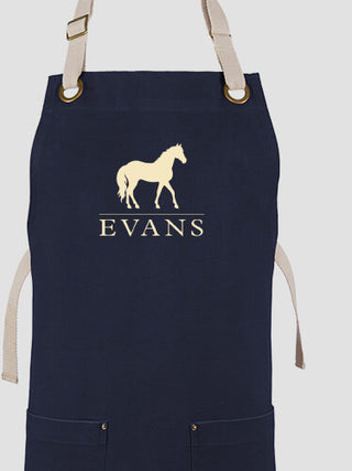 Horse : Printed Canvas Work Aprons