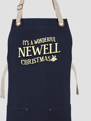 It's A Wonderful Christmas : Printed Canvas Work Aprons