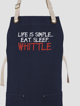 Life is Simple : Printed Canvas Work Aprons