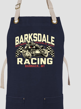 Motorcycle Racing : Printed Canvas Work Aprons