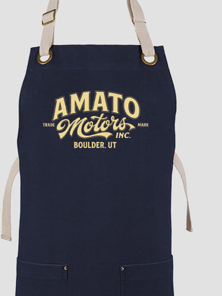 Motors : Printed Canvas Work Aprons