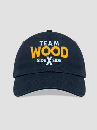 Team Side By Side : Embroidered Baseball Hats