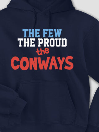 The Few The Proud : Printed Hoodies