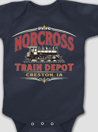 Train Depot : Printed Baby Bodysuits