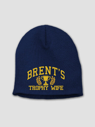 Trophy Wife : Embroidered Beanies