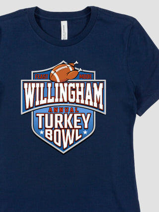Turkey Bowl : Premium Ladies T-Shirts