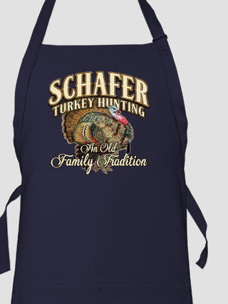 Turkey Hunting Family Tradition : Printed Aprons