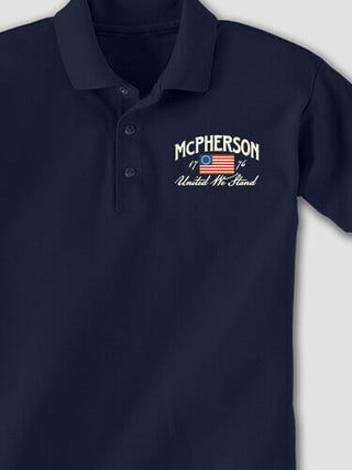 United We Stand : Embroidered Polo Shirts