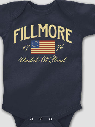 United We Stand : Printed Baby Bodysuits