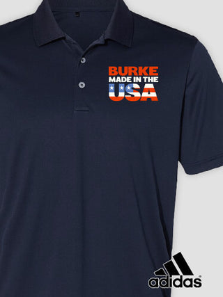 USA Family : Embroidered Adidas&reg; Polo Shirts