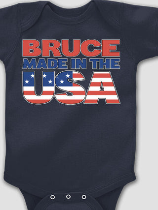 USA Family : Printed Baby Bodysuits