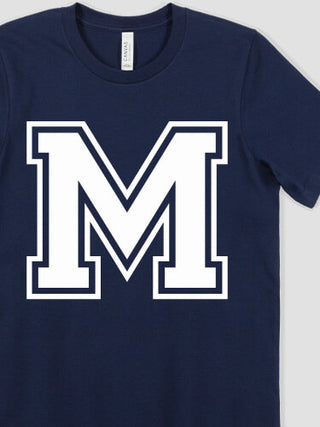 Varsity Letter : Printed T-Shirts