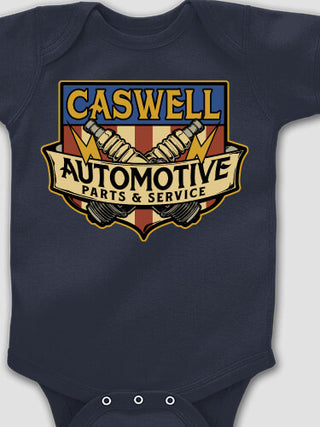 Vintage Automotive : Printed Baby Bodysuits
