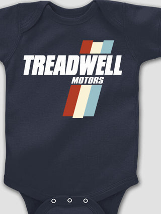 Vintage Motors : Printed Baby Bodysuits