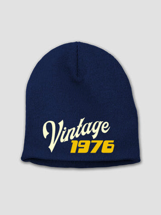 Vintage : Embroidered Beanies