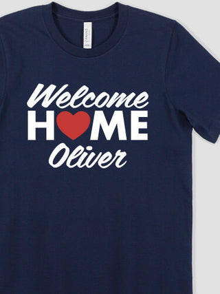 Welcome Home Heart : Printed T-Shirts
