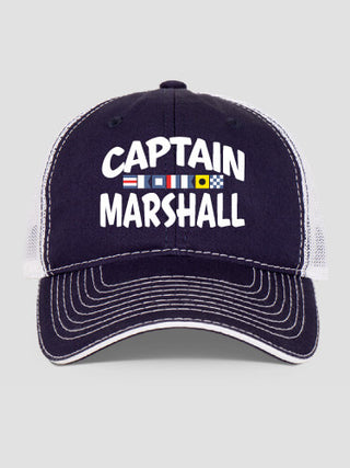 Captain : Embroidered Trucker Hats