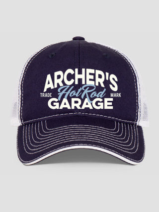 Hot Rod Garage : Embroidered Trucker Hats
