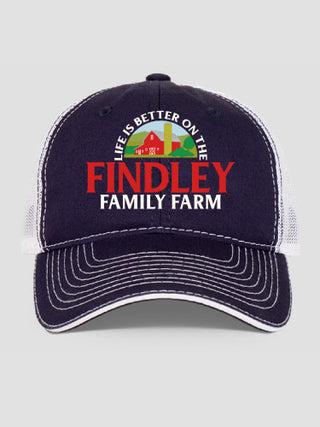 Life Is Better Farm : Embroidered Trucker Hats