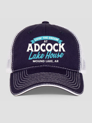 Livin' The Dream Lake House : Embroidered Trucker Hats