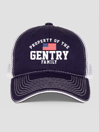 Property of Flag : Embroidered Trucker Hats