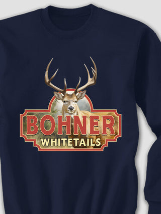 Whitetails : Printed Sweatshirts