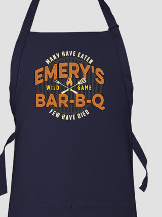 Wild Game Few Have Died BBQ : Printed Aprons