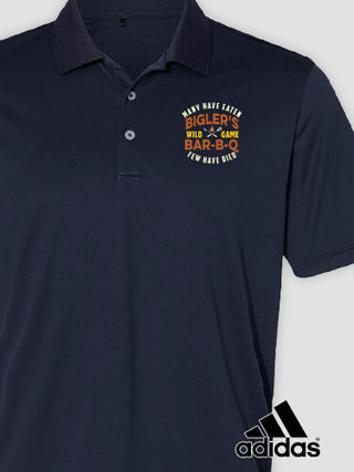 Wild Game Few Have Died BBQ : Embroidered Adidas&reg; Polo Shirts