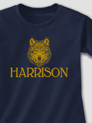 Wolf : Adult Ladies Fitted T-Shirt