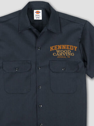 Wood Carving : Embroidered Work Shirts