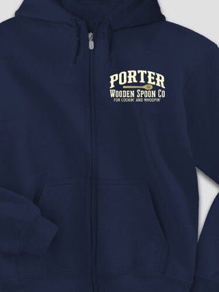 Wooden Spoon Company : Embroidered Zip Hoodies
