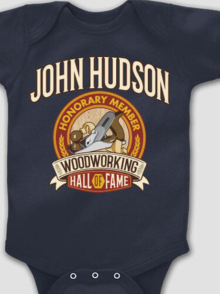 Woodworking Hall Of Fame : Printed Baby Bodysuits