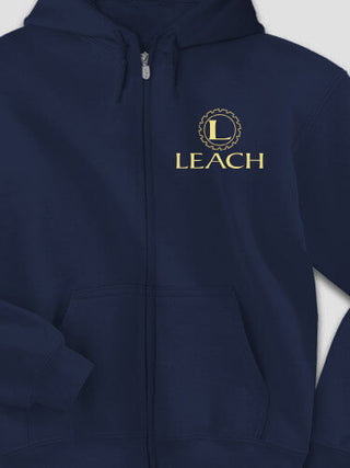 Woodworking Monogram : Embroidered Zip Hoodies