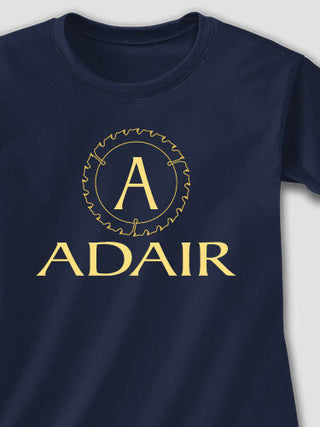Woodworking Monogram : Adult Ladies Fitted T-Shirt