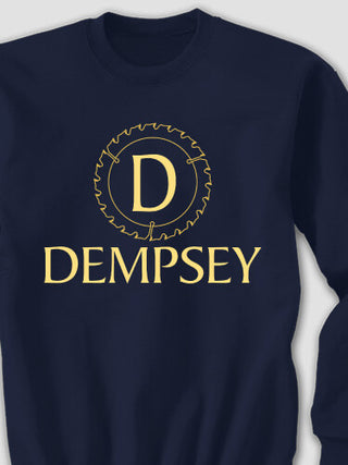 Woodworking Monogram : Printed Sweatshirts