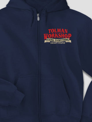 Workshop : Embroidered Zip Hoodies