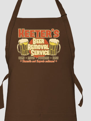 Beer Removal : Printed Aprons