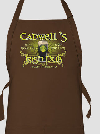 Classic Irish Pub : Printed Aprons