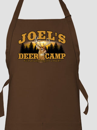 Deer Camp : Printed Aprons