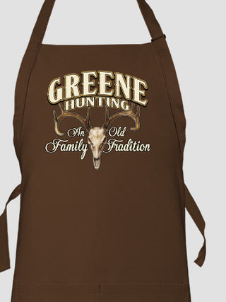Hunting Family Tradition : Printed Aprons