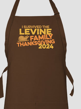 I Survived Thanksgiving : Printed Aprons