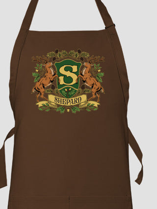 Stag Coat Of Arms : Printed Aprons