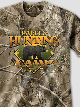 Bear Hunting Camp : Printed T-Shirts