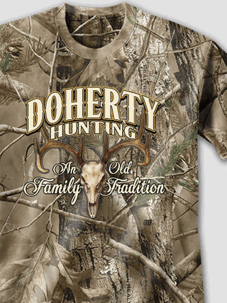 Hunting Family Tradition : Printed T-Shirts