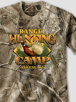 Pheasant Hunting Camp : Printed T-Shirts
