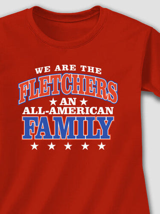 All American : Adult Ladies Fitted T-Shirt