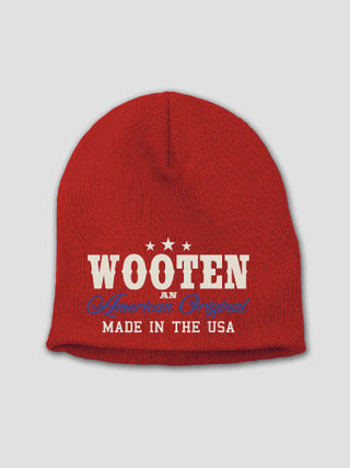 American Original : Embroidered Beanies