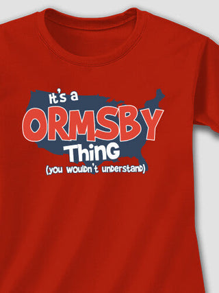 American Thing : Adult Ladies Fitted T-Shirt