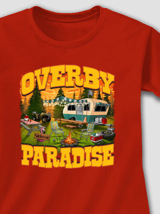 Camper's Paradise : Adult Ladies Fitted T-Shirt